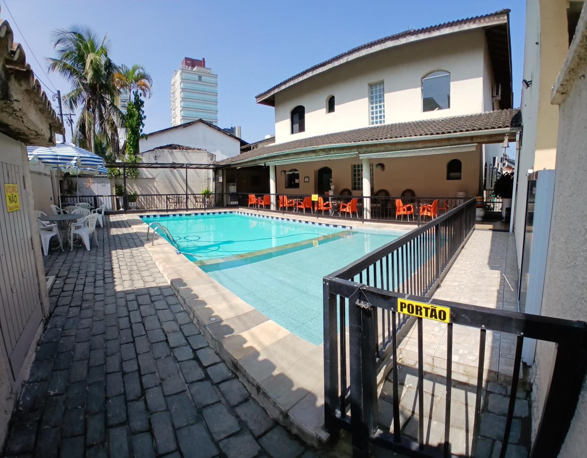 Pousada Parque Suites Estacionamento E Piscina Guarujá Exteriér fotografie