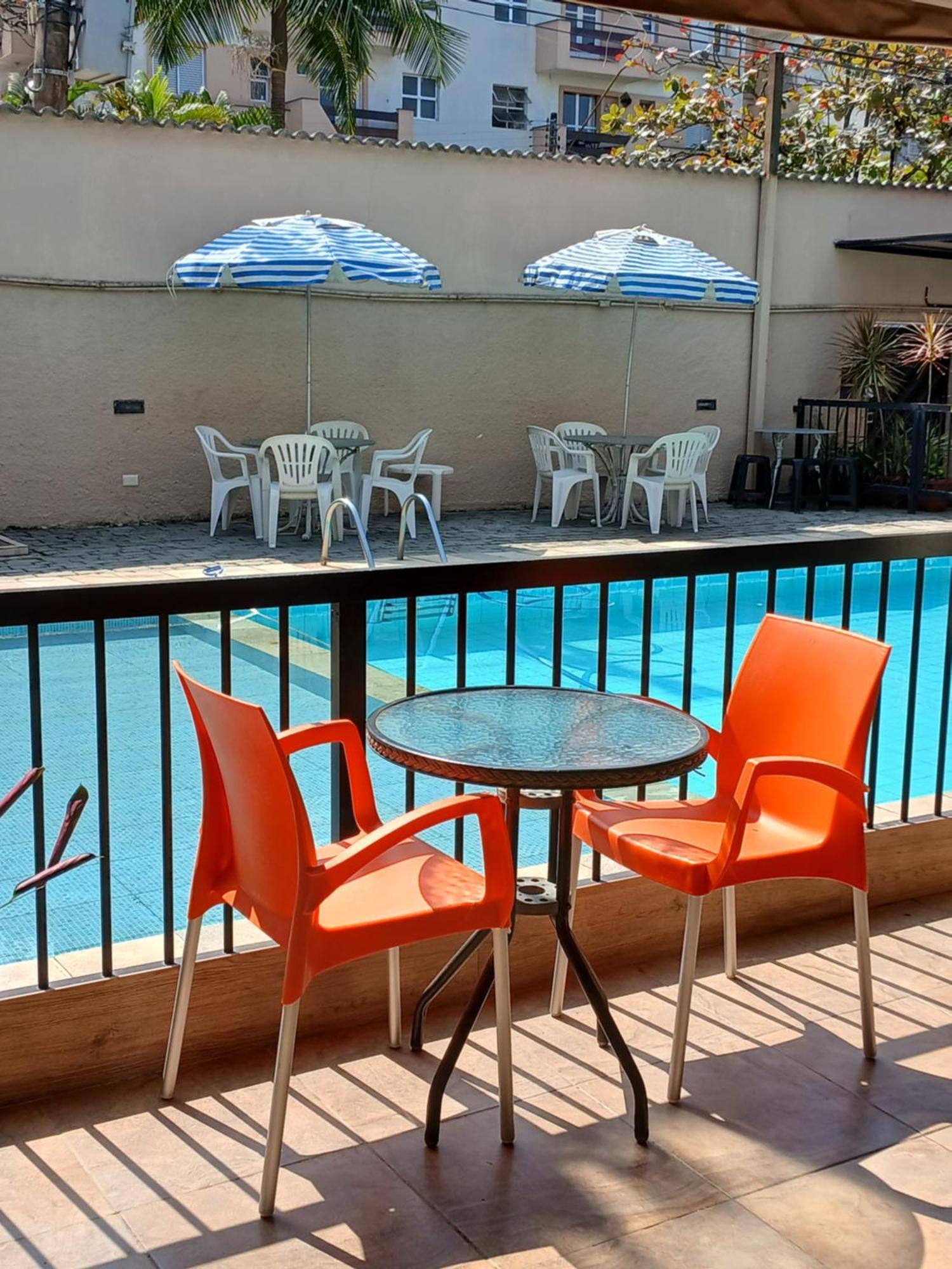 Pousada Parque Suites Estacionamento E Piscina Guarujá Exteriér fotografie